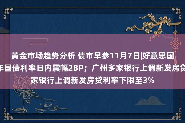 黄金市场趋势分析 债市早参11月7日|好意思国大选落地，10年国债利率日内震幅2BP；广州多家银行上调新发房贷利率下限至3%