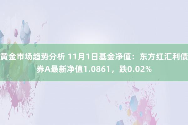 黄金市场趋势分析 11月1日基金净值：东方红汇利债券A最新净值1.0861，跌0.02%