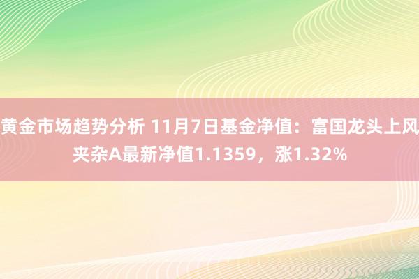 黄金市场趋势分析 11月7日基金净值：富国龙头上风夹杂A最新净值1.1359，涨1.32%