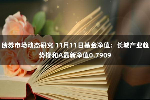 债券市场动态研究 11月11日基金净值：长城产业趋势搀和A最新净值0.7909