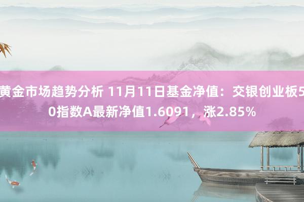 黄金市场趋势分析 11月11日基金净值：交银创业板50指数A最新净值1.6091，涨2.85%