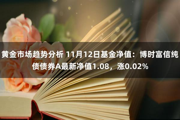 黄金市场趋势分析 11月12日基金净值：博时富信纯债债券A最新净值1.08，涨0.02%