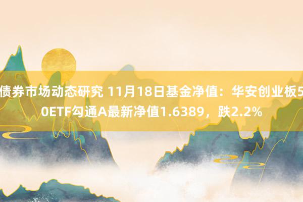 债券市场动态研究 11月18日基金净值：华安创业板50ETF勾通A最新净值1.6389，跌2.2%