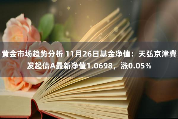 黄金市场趋势分析 11月26日基金净值：天弘京津冀发起债A最新净值1.0698，涨0.05%